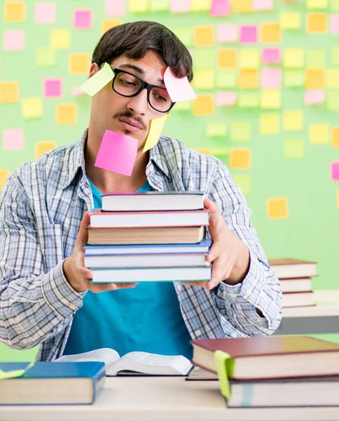 Student with many conflicting priorities — Stock Photo, Image