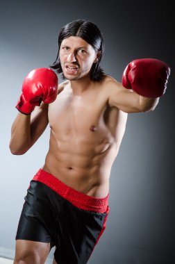 Dövüş sanatları eğitimi alıyor.