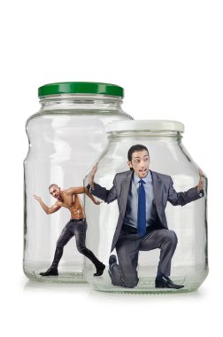 boş cam üzerine beyaz izole