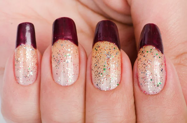 Concept de mode avec nail art — Photo