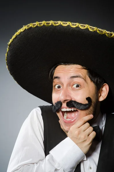 Mexican man in funny concept — Stock Photo, Image