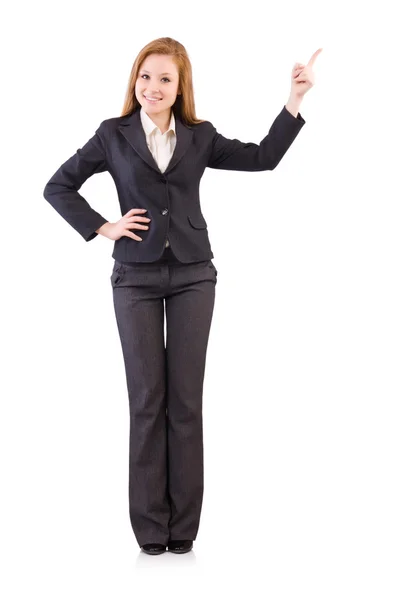 Woman businesswoman in business concept — Stock Photo, Image