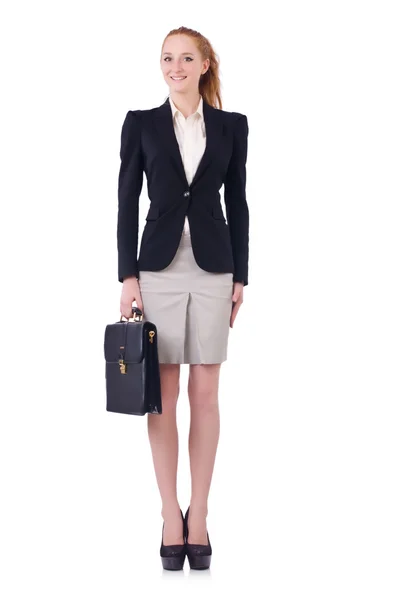 Woman businesswoman in business concept — Stock Photo, Image