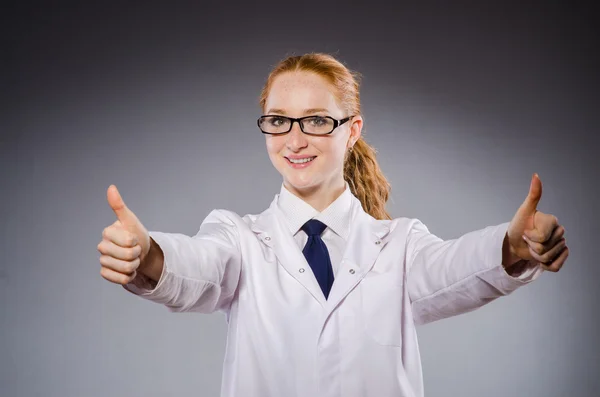 Woman doctor in medical concept — Stock Photo, Image