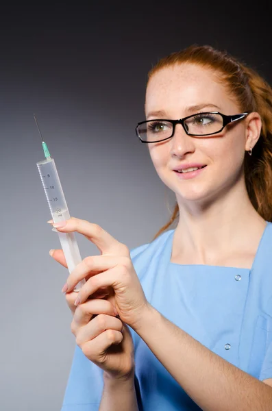 Woman doctor in medical concept — Stock Photo, Image