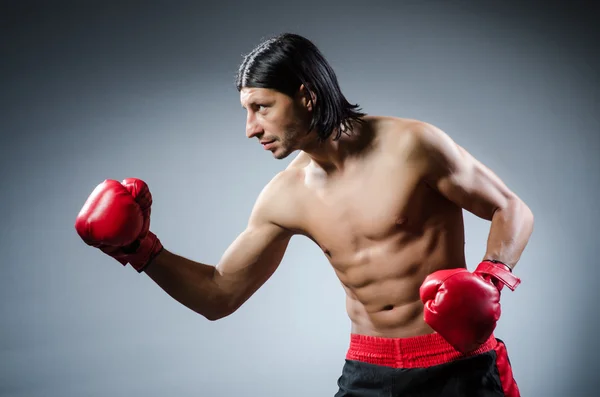Kampfsportler beim Training — Stockfoto