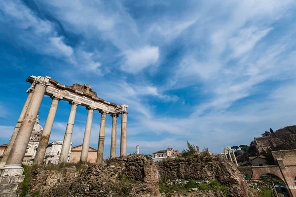 Ruins in ancient Roma on summer day — Stock Photo, Image