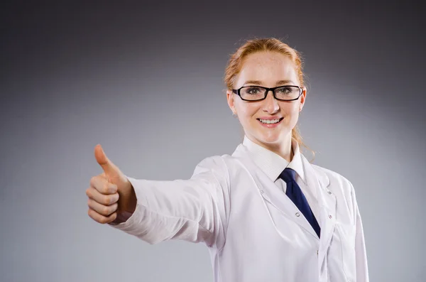 Woman doctor in medical concept — Stock Photo, Image