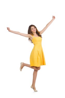 Moda dünyasında genç bir kadın