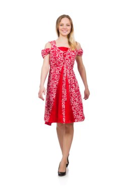 Moda dünyasında genç bir kadın