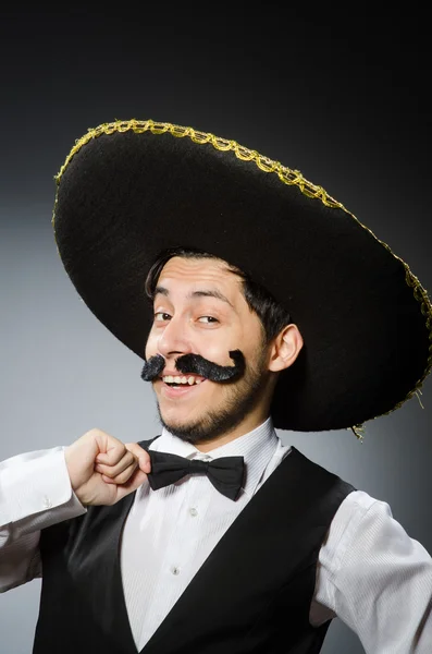 Mexican man in funny concept — Stock Photo, Image