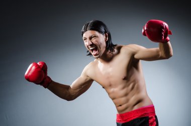 Dövüş sanatları eğitimi alıyor.