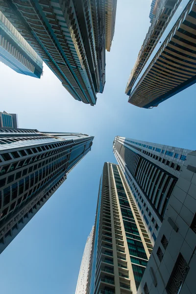 阿联酋的迪拜海里纳摩天大楼 — 图库照片
