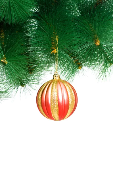 Christmas decoration isolated on the white Stock Image