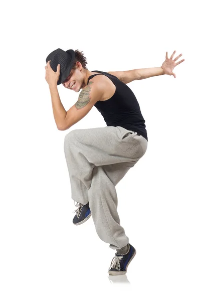 Jonge man dansen — Stockfoto