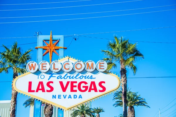 Famous Las Vegas sign — Stock Photo, Image