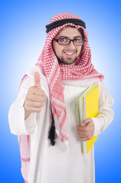 Youn árabe estudiante — Foto de Stock