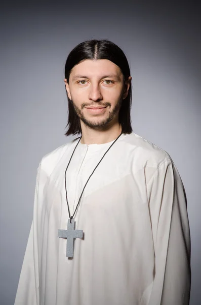 Prästen i religiöst begrepp — Stockfoto