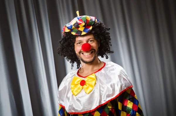 Clown dans le concept humoristique — Photo