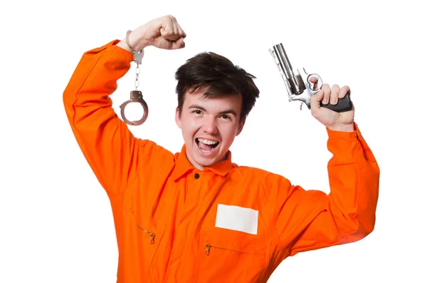 Young prison inmate — Stock Photo, Image