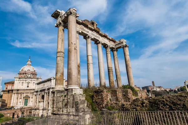 Ruins in ancient Roma on summer day — Stock Photo, Image