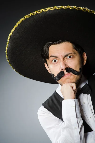 Mexican man in funny concept — Stock Photo, Image