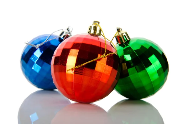 Decorações de Natal no conceito festivo de férias — Fotografia de Stock