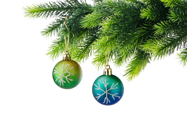 Christmas decoration isolated on the white — Stock Photo, Image