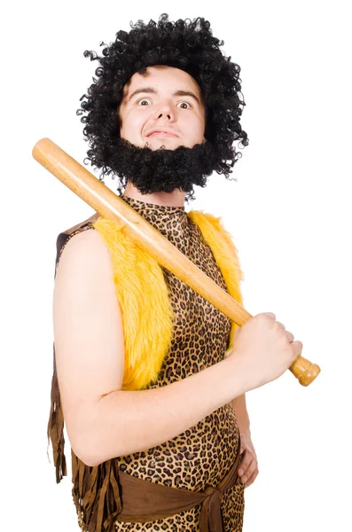 Funny cave man — Stock Photo, Image