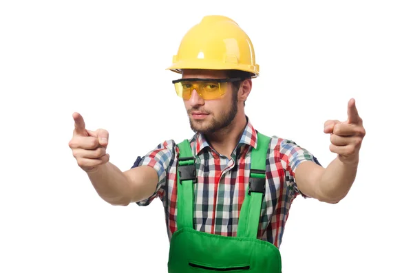 Industrial worker isolated — Stock Photo, Image