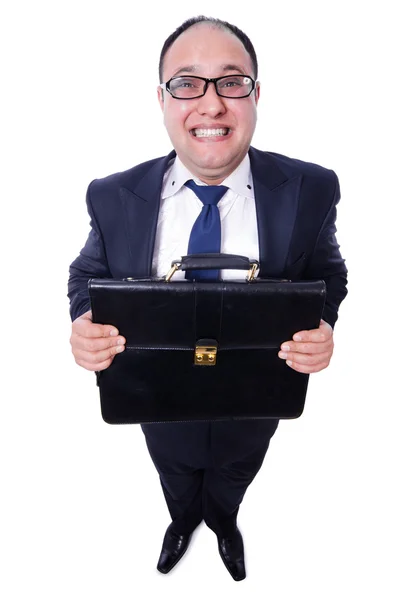 Funny businessman in business concept — Stock Photo, Image