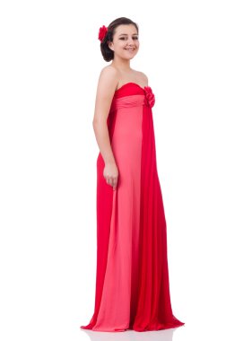 Moda dünyasında genç bir kadın