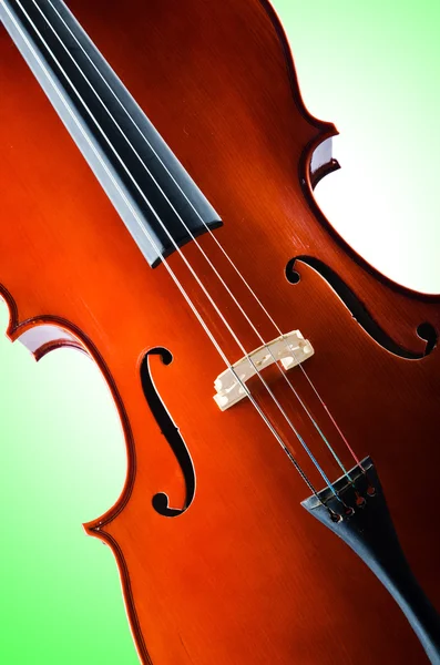 Piękne brązowe skrzypce — Zdjęcie stockowe