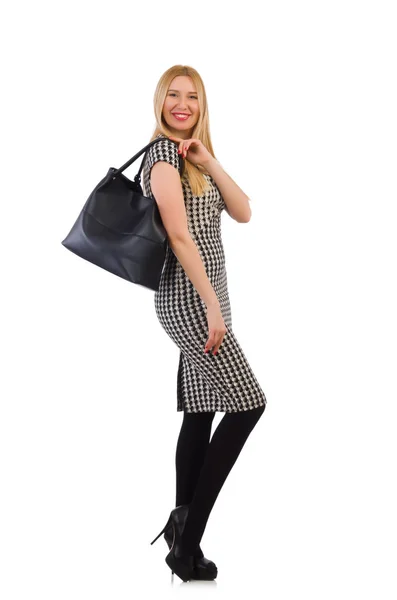 Mujer con bolso en concepto de moda —  Fotos de Stock