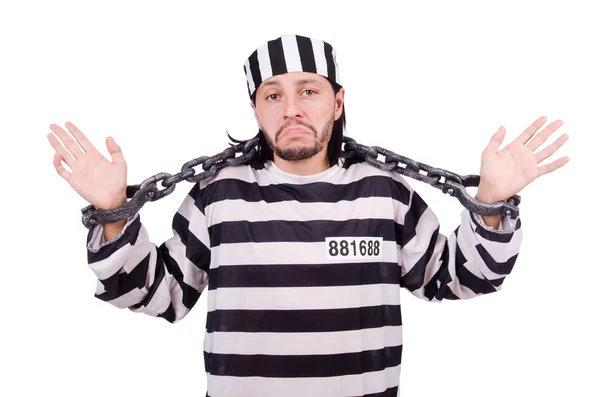 Prison inmate — Stock Photo, Image