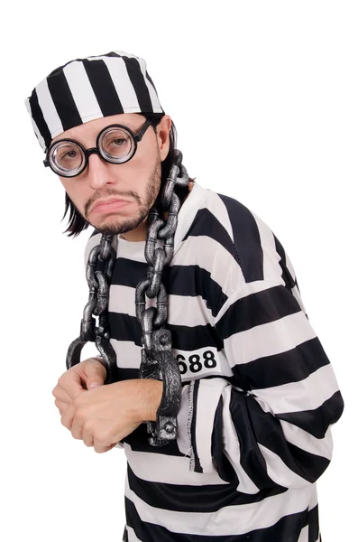 Prison inmate — Stock Photo, Image