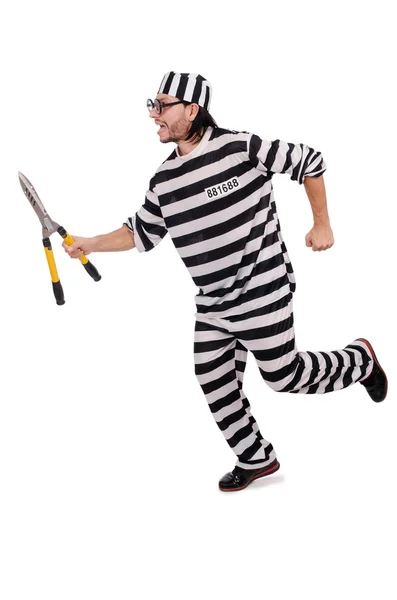 Prison inmate — Stock Photo, Image