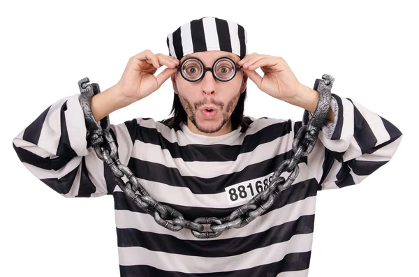 Prison inmate — Stock Photo, Image