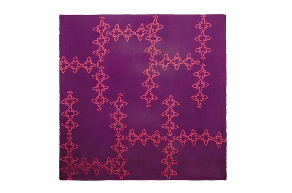 Платок Пурпурной женщины — стоковое фото