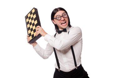 İnek satranç oyuncusu