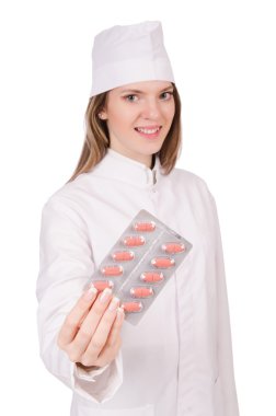 Haplı kadın doktor