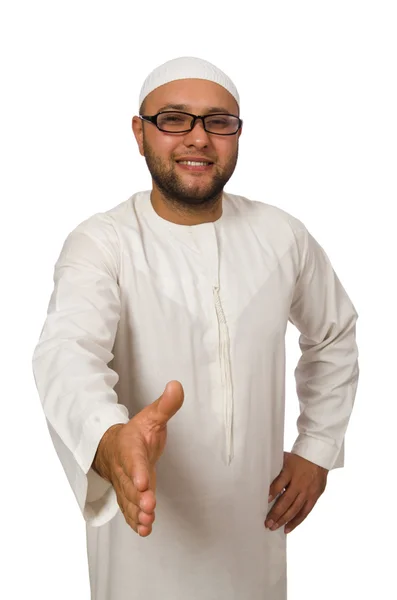 Concept with arab man — Stock Photo, Image