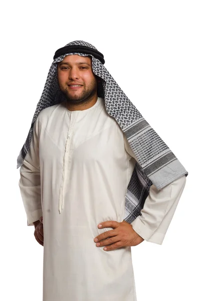 Concept met Arabische man — Stockfoto