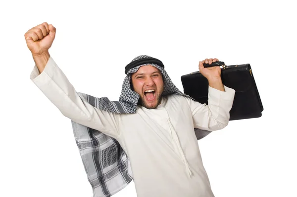 Concept met Arabische man — Stockfoto