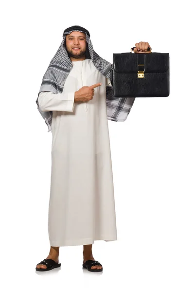 Concept with arab man — Stock Photo, Image