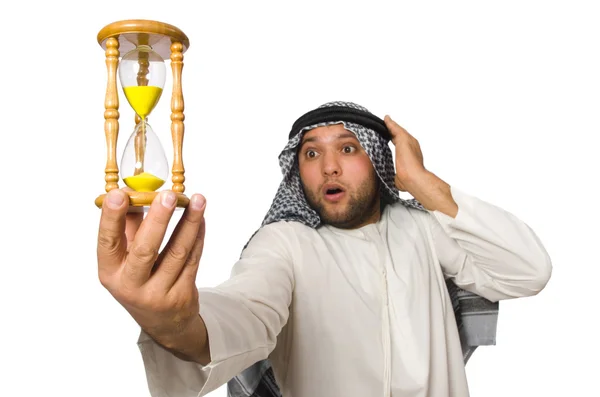 Concept met Arabische man — Stockfoto