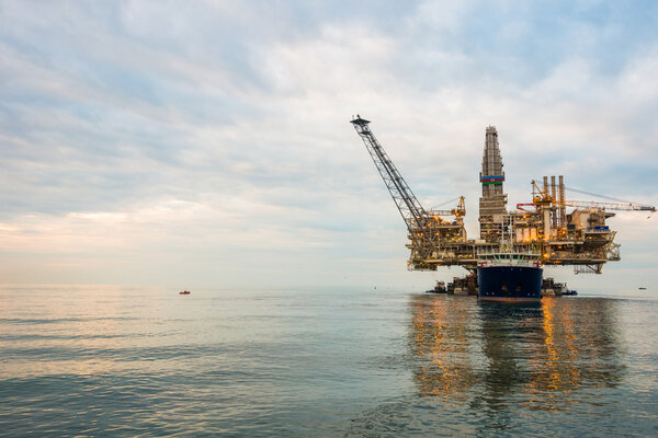 Oil rig platform