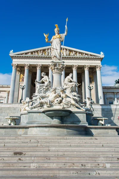 Austrian Parliament in Vienna — Stock Photo, Image