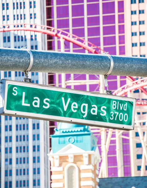 Las Vegas street sign — Stock Photo, Image