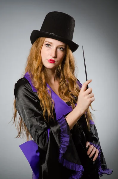 Witch doing her dirty tricks — Stock Photo, Image